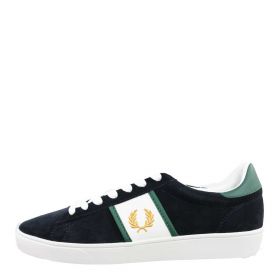 SCARPA UOMO FRED PERRY SNEAKERS SPENCER SUEDE B9156 NAVY 220
