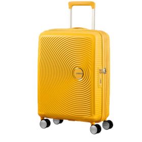 TROLLEY CABINA AMERICAN TOURISTER SOUNDBOX GOLDEN YELLOW 55-20 EXP SPINNER