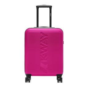 TROLLEY UNISEX K-WAY LUGGAGE BAGS CABINA SMALL PINK PEACOCK BLUE MD COBALT K11416W -L17 CO