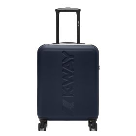 TROLLEY UNISEX K-WAY LUGGAGE BAGS CABINA SMALL BLUE DEPHT-MD COBALT K11416W -L19 CO
