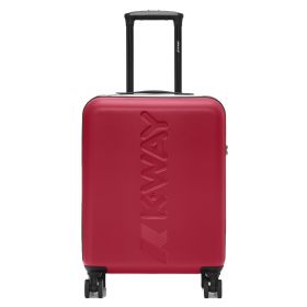 TROLLEY UNISEX K-WAY LUGGAGE BAGS CABINA SMALL RED-BLUE MD COBALT K11416W -L20 CO