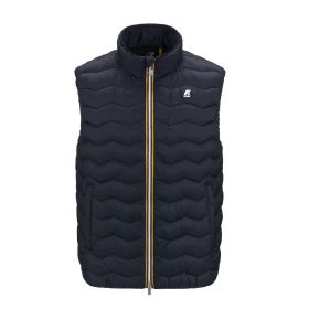 GIACCA UOMO K-WAY GILET VALEN QUILTED ECO WARMS BLUE DEPHT K6114RW CO	
