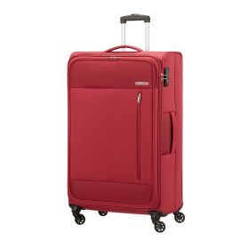 TROLLEY GRANDE AMERICAN TOURISTER HEAT WAVE BRICK RED 80-30 SPINNER