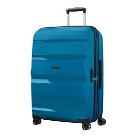 TROLLEY GRANDE AMERICAN TOURISTER BON AIR DLX SEAPORT BLUE 75-28 EXP SPINNER