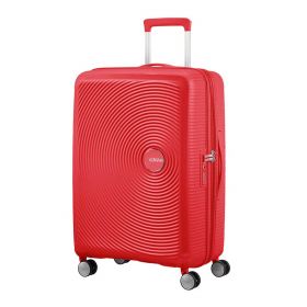 TROLLEY MEDIO AMERICAN TOURISTER SOUNDBOX CORAL RED 67-24 EXP SPINNER